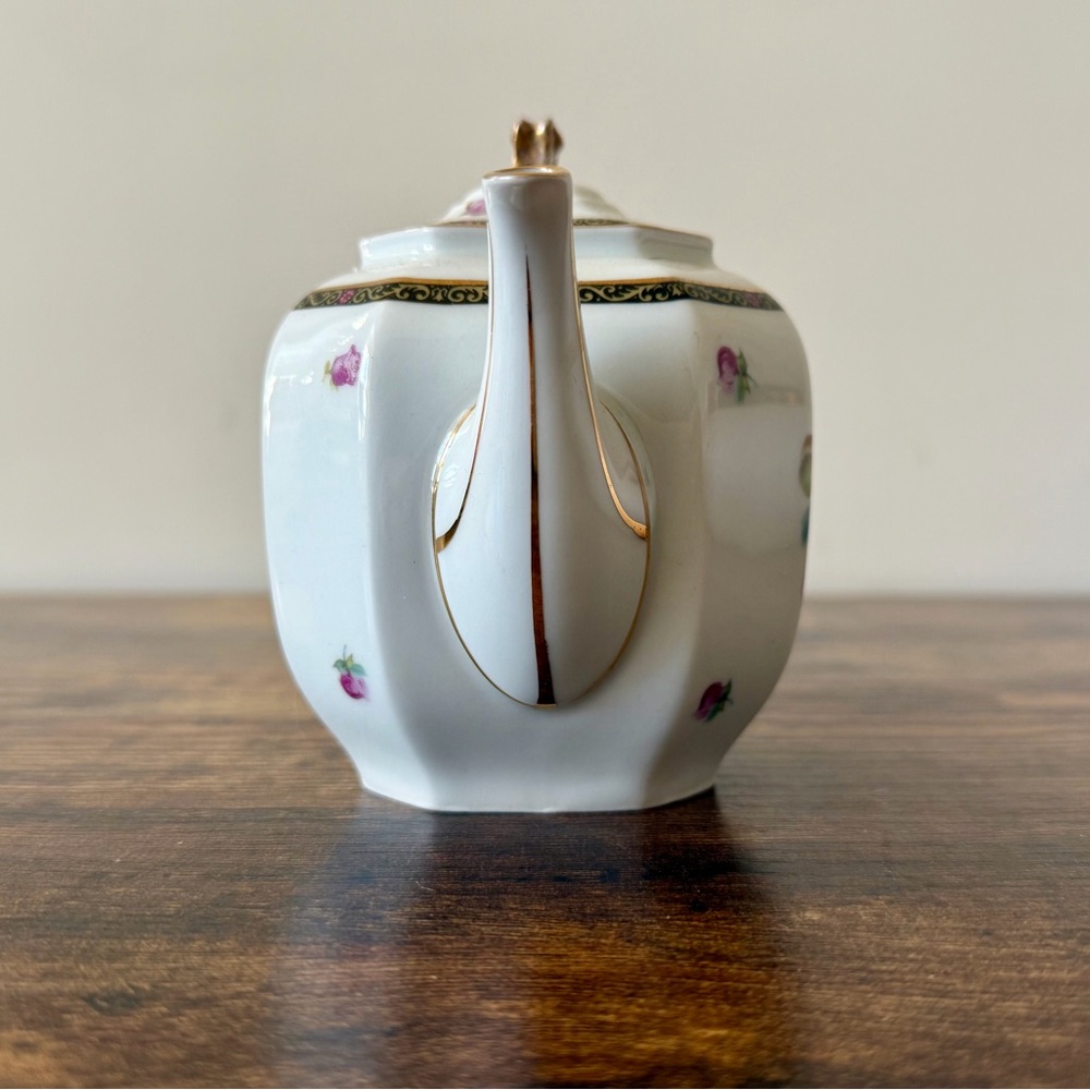 H.P. McGregor & Co. Antique Mini Teapot Floral China - Picture 7 of 11